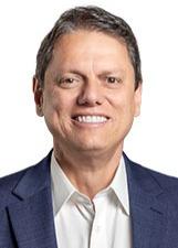 Foto oficial de Tarcísio